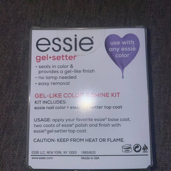 Essie Gel-Setter Gel Like Color & Shine Kit. - Picture 4 of 4